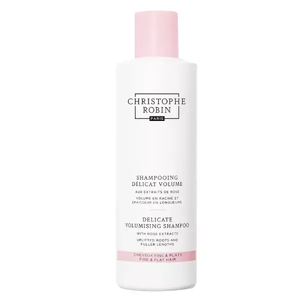 Christophe Robin Shampooing délicat volume aux extraits de rose 250ml