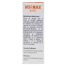 STC VO2 Max Bar Saveur Fruits Rouges 5 Unités