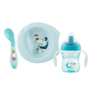 Chicco Menüset +6m Blau