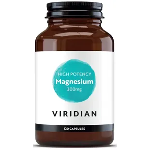 Viridian High Potency Magnesium 300mg 120 Vegan Capsules