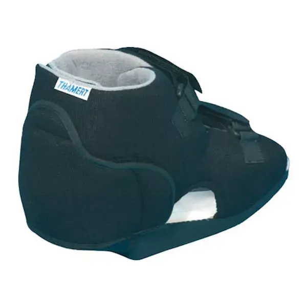 Thuasne Podo-Med Chaussure de Décharge Courte Avec Protège-Talon Taille M Noir