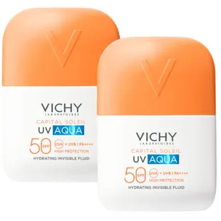 Vichy UV Aqua Invisible Moisturizing Fluid SPF50 2x50 ml