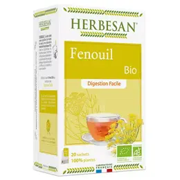 Herbesan Infusion Fenouil Bio 20 sachets