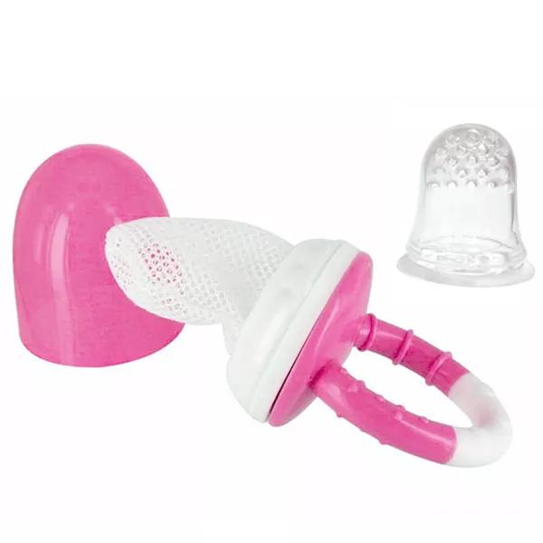 DBb Remond Discovery Ciuccio Alimentare In Silicone, Verde Traslucido, Per Frutta E Verdura, Antisoffocamento
