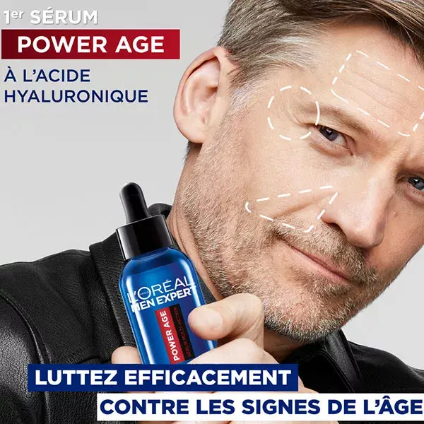 L'Oréal Men Expert Power Age Multi-Action Hyaluronic Acid Serum 30ml
