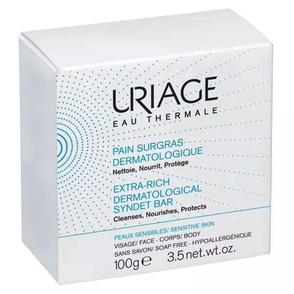 Uriage Barra Dermatológica Nutritiva Supergrasa Piel Sensible 100g