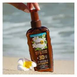 Lovea Solaire Huile Sèche Monoï de Tahiti SPF30 150ml