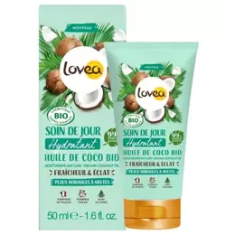 Lovea - Soin De Jour Hydratant - Huile De Coco Bio 50ml