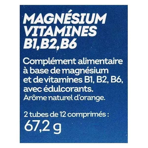 Nutrisanté magnesio + compresse effervescenti vitamina 24