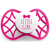 Nuvita Schnuller mit symmetrischem Sauger +6m Fuchsia 1 Einheit