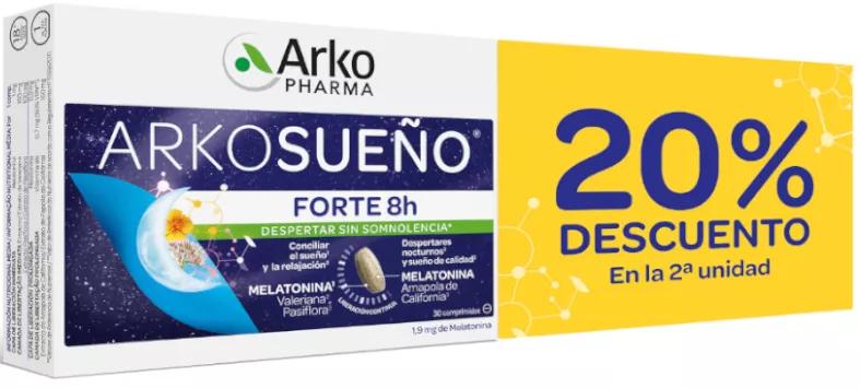 Arkopharma Arkosono Forte 8H 30 Comprimidos Bicapa DUPLO 