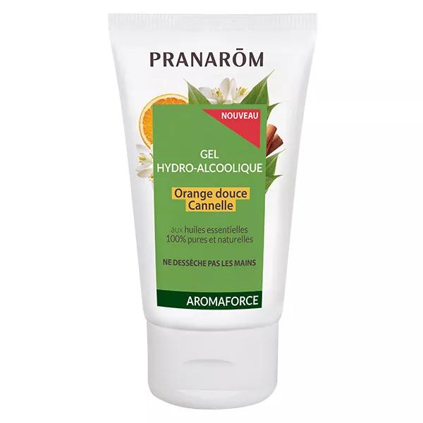 Pranarom Aromaforce Gel-Hydro Alcoolique Orange Douce Cannelle 50ml