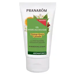 Pranarom Aromaforce Gel-Hydro Alcoolique Orange Douce Cannelle 50ml