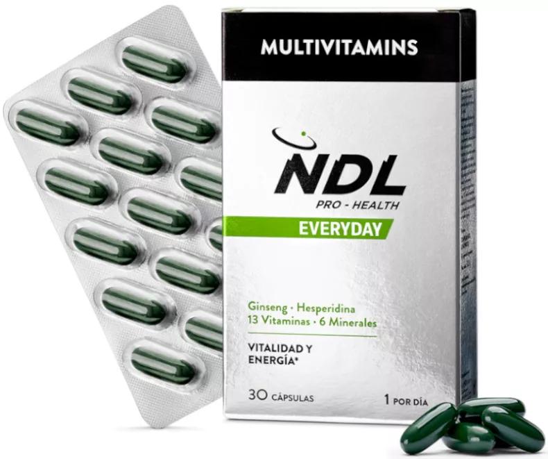 NDL Pro-Health Multivitaminas 30 Cápsulas