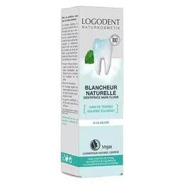 Logona Pâte dentifrice Blancheur Naturelle sans fluor 75ml