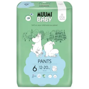 Muumi Baby Diaper Panty Size 6 (12-20 kg) 36 units