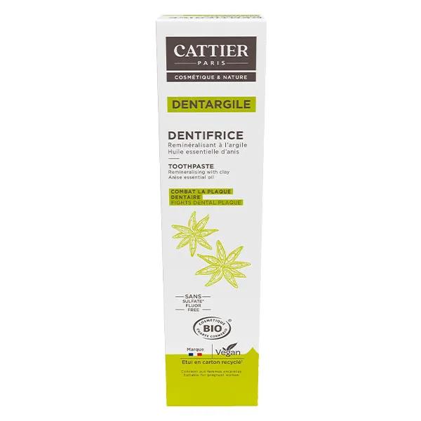 Cattier Dentífrico Dentargile Anís 75 ml