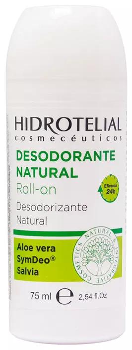 Hidrotelial Desodorante Natural Roll On 75 ml