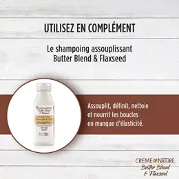 Creme of Nature Butter Blend & Flaxseed Après-shampoing assouplissant 355ml