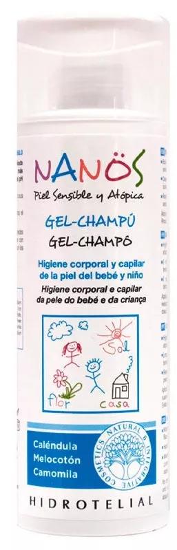 Hidrotelial Nanos gel-Champô Pele sensível e Atópica 200ml