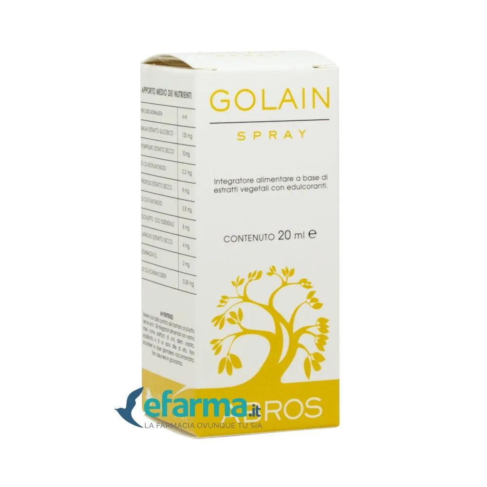 Golain Spray Sollievo Integratore Vie Respiratorie 20 ml