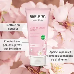 Weleda Amande Crème de Douche Confort Lot de 2 x 200ml