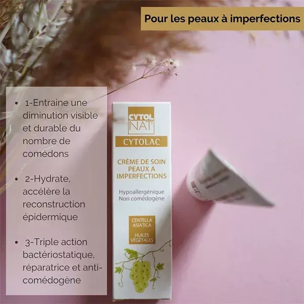 Cytolnat Cytolac Crème de Soin Peaux à Imperfections 50ml
