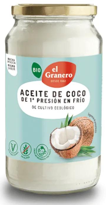 El Granero Intégrale Huile De Noix De Coco Vierge Bio 1 Litre