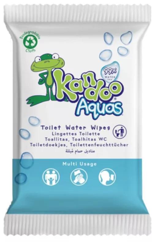 Kandoo Aquas Pocket Wipes 15 units