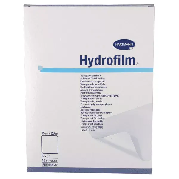 Hartmann Paul Hydrofilm Pansement Adhésif 15x20cm 10 unités