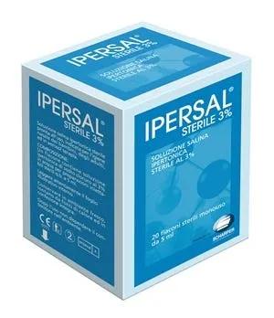 Ipersal Sterile 3% Soluzione Salina Ipertonica da Nebulizzare 20 Flaconcini da 5 ml