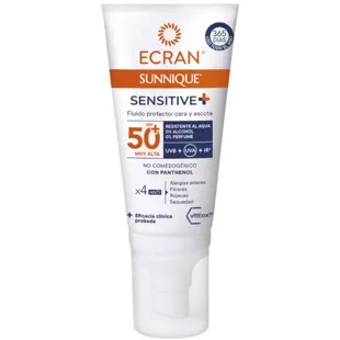 Ecran Sunnique Sensitive Fluido Protector Facial SPF50 50 ml