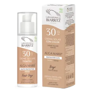 Tinted Sun Cream SPF30 Laboratoires de Biarritz-Alga Maris Tone Light 50ml