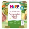 Hipp Bio Les Menus Plaisirs Pot Épinards Pommes de Terre Bœuf +12m 2 x 250g