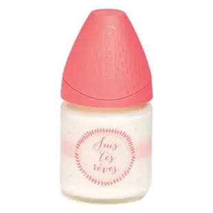 Suavinex Biberon in Vetro Meaningful Life Rosa 120ml
