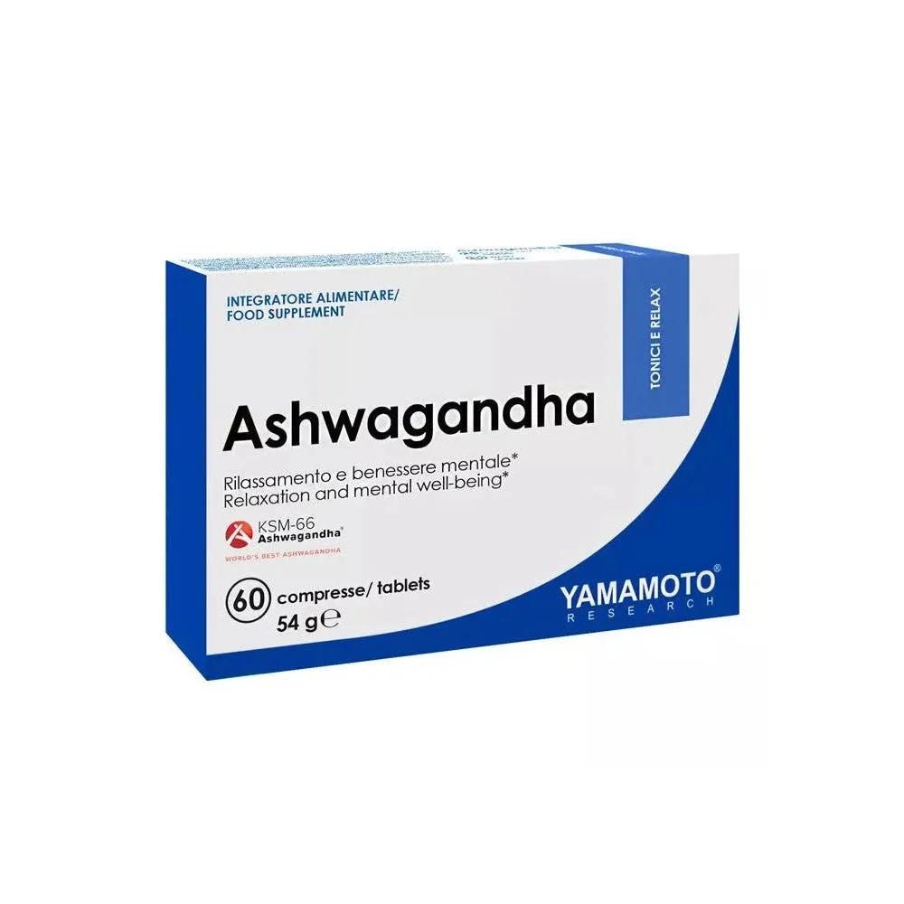 Yamamoto Research Ashwagandha Ksm-66 Integratore 60 Compresse