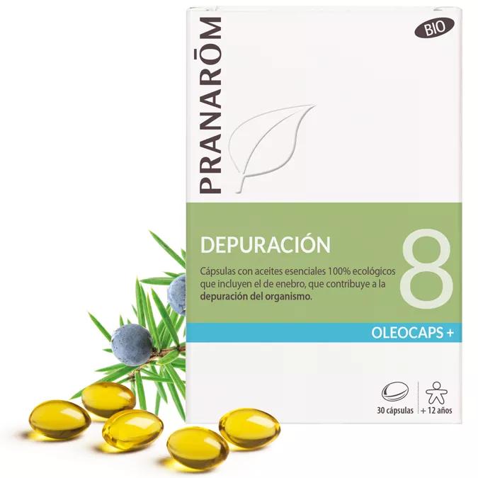 Pranarom Oleocaps+ Depuración BIO 8 30 Cápsulas