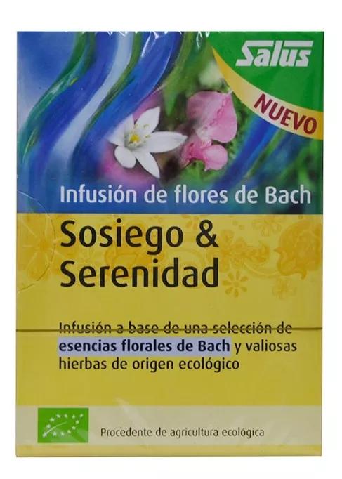 Salus Infusao Flores de Bach Sossego e Serenidade 15 saquetas