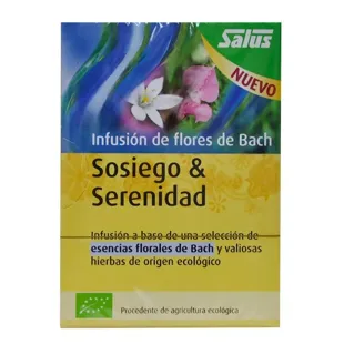 Salus Infusion Flores de Bach Sosiego Y Serenidad 15 Bolsitas
