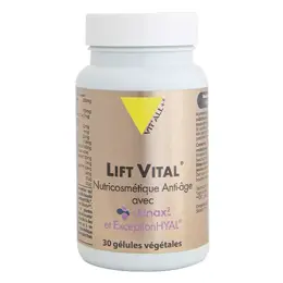 Vit'all+ Lift Vital® Nutricosmétique Anti-Âge & Éclat 30 gélules végétales