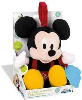 Clementoni Coccola e Impara Baby Mickey Peluche +3m