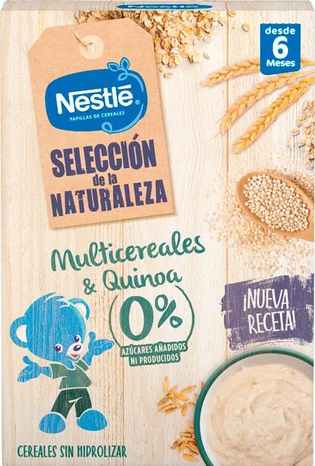 Nestlé Selección de la Naturaleza Multicereales Quinoa +6m 270 gr