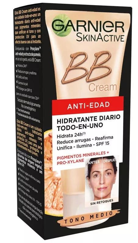 Garnier BB Cream Anti-Envelhecimento Tom Médio 50ml