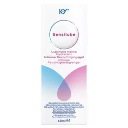 Durex Sensilube Lubrifiant Intime Hydratant - Soulage la Sécheresse Intime - 40ml