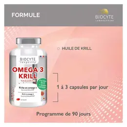 Biocyte Omega 3 Krill 90 capsules