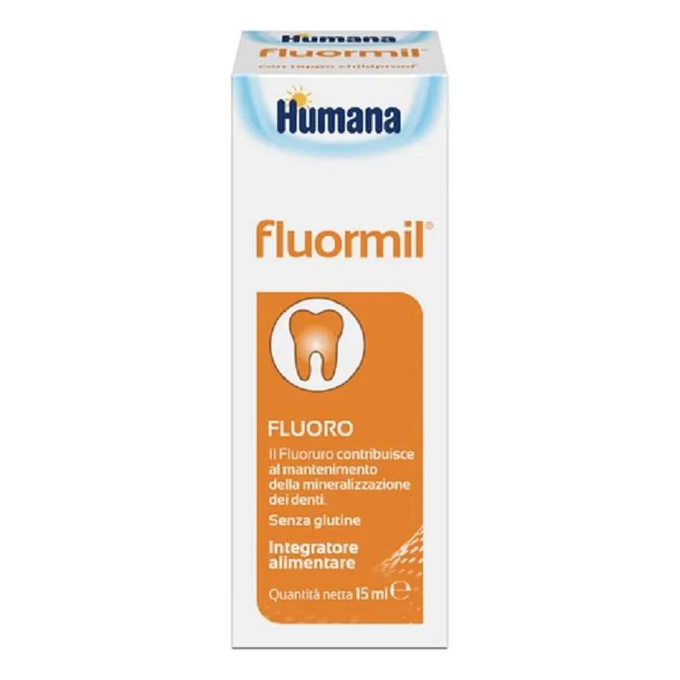 FluorMil Gocce di Fluoro Per Bambini 15 ml