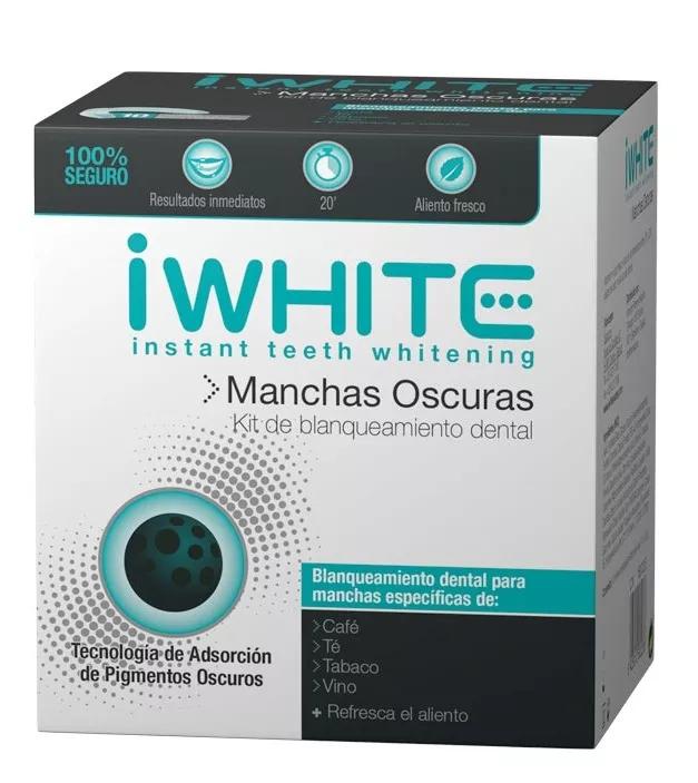 iWhite Kit Blanqueamiento Dental Manchas Oscuras 10 Moldes