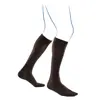 Venoflex City Confort Fil d'Ecosse Homme Chaussettes Classe 2 Normal Taille 5+ Noir