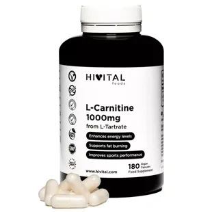 Hivital L-Carnitine 1000 mg 180 Capsules
