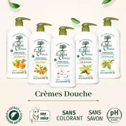 Le Petit Olivier - Crème Douche Extra Douce - Lait Abricot - Sans Savon 750ml